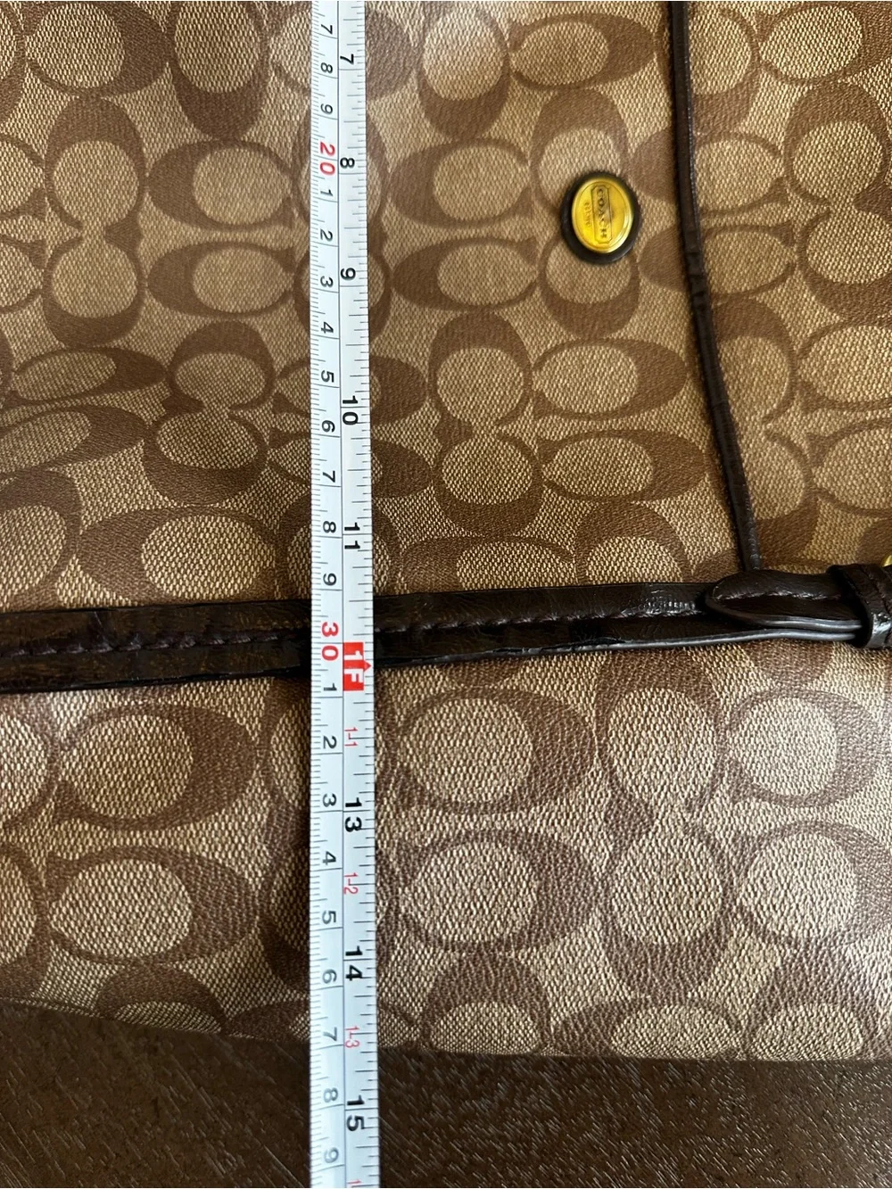 COACH Peyton Signature Pocket Tote